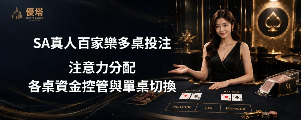 SA真人百家樂多桌投注